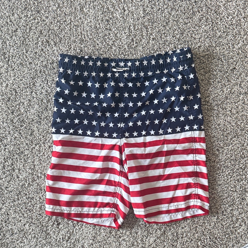 Old Navy Navy Blue Star Shorts